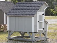 4x6 Mini Chicken Condo Style Coop from Pine Creek Structures