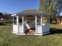 Et-00379 12x16 Oval gazebo