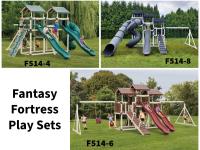 Fantasy Fortress Swing Set Packages 