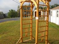  Wood Arbors ,Littlestown Pa, Pine Creek Structures, Lawn Furniture, ornament